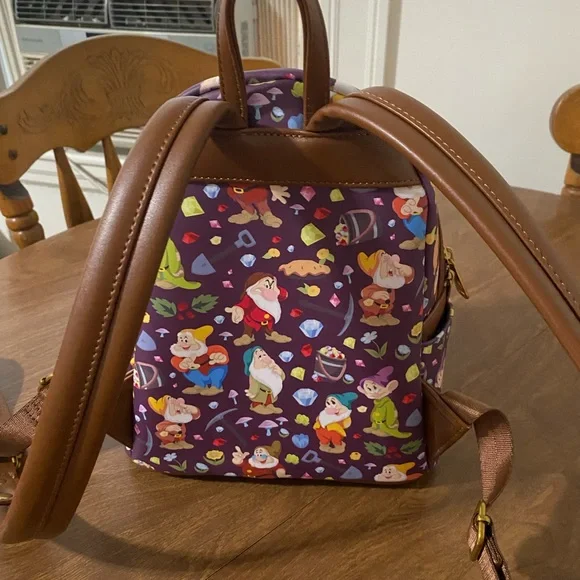 Loungefly seven dwarfs mini backpack set